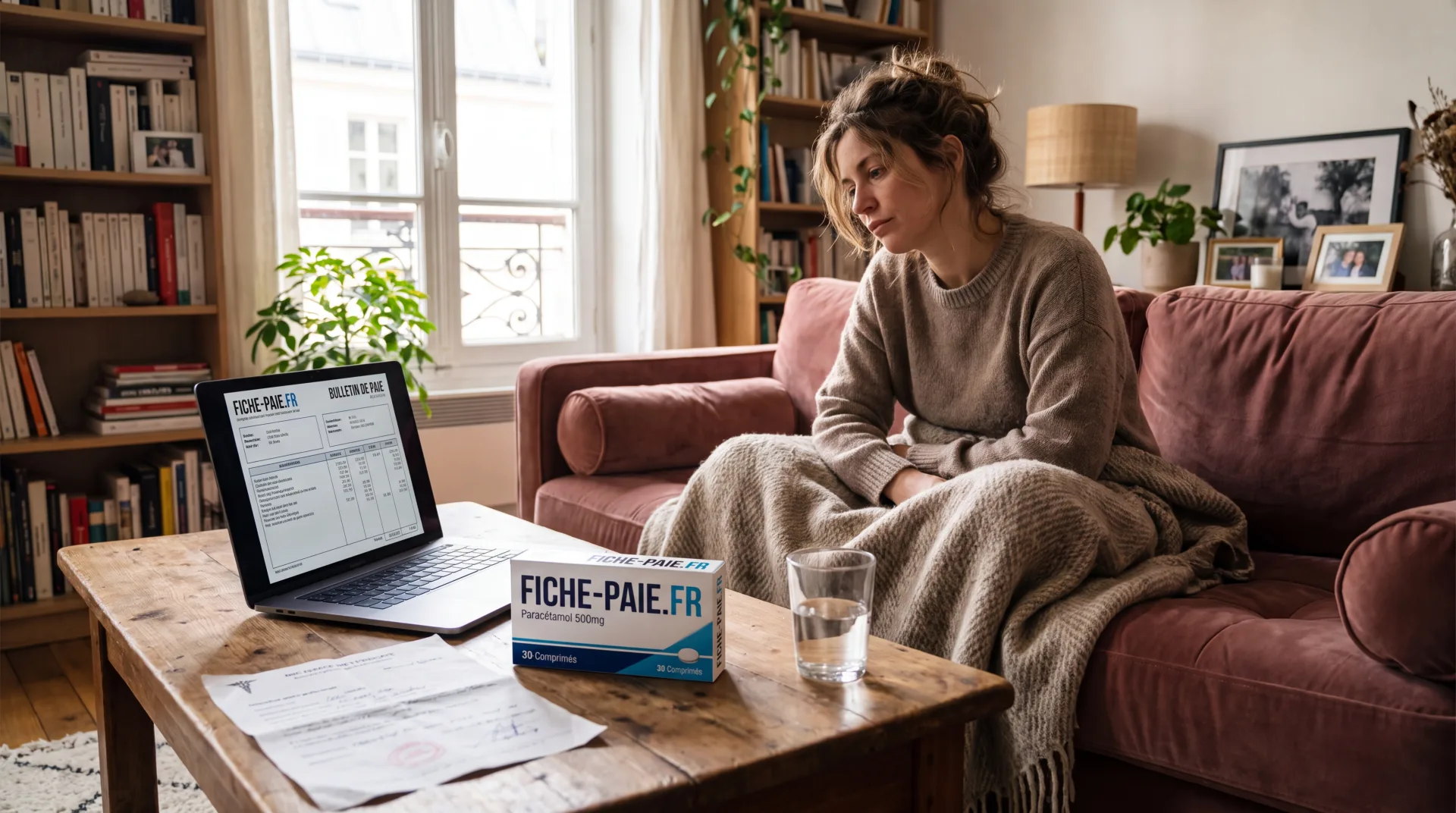 Arrêt maladie et salaire : IJSS, maintien et fiche de paie