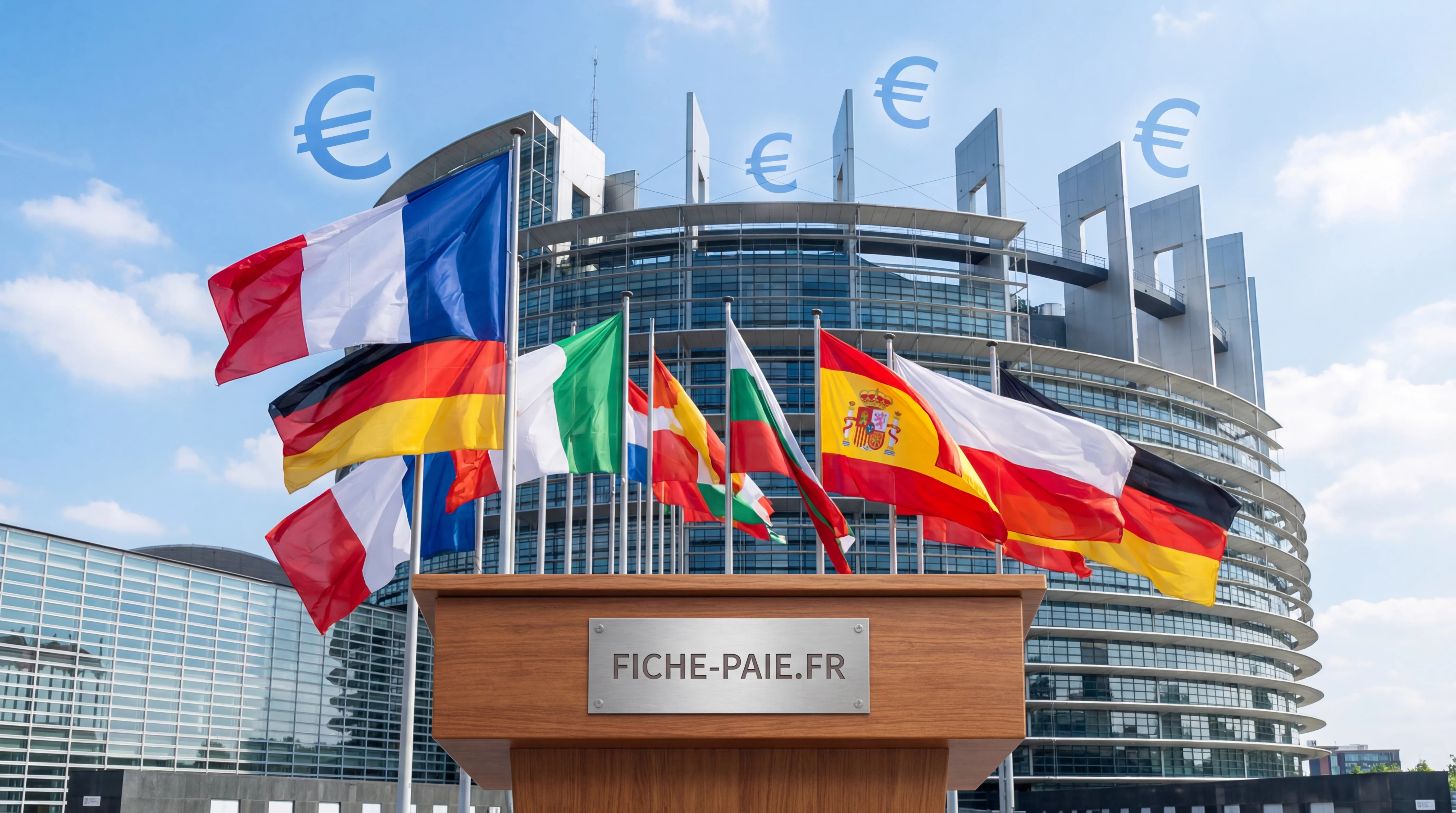 Comparatif des salaires minimums en Europe 2026 : où se situe la France ?