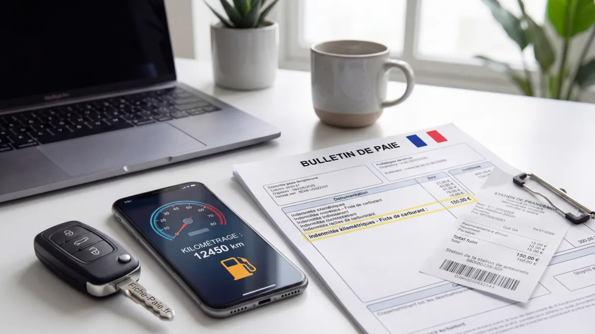 Barème Indemnités Kilométriques 2026 : 0,606€/km (5 CV) | Fiche-Paie.fr