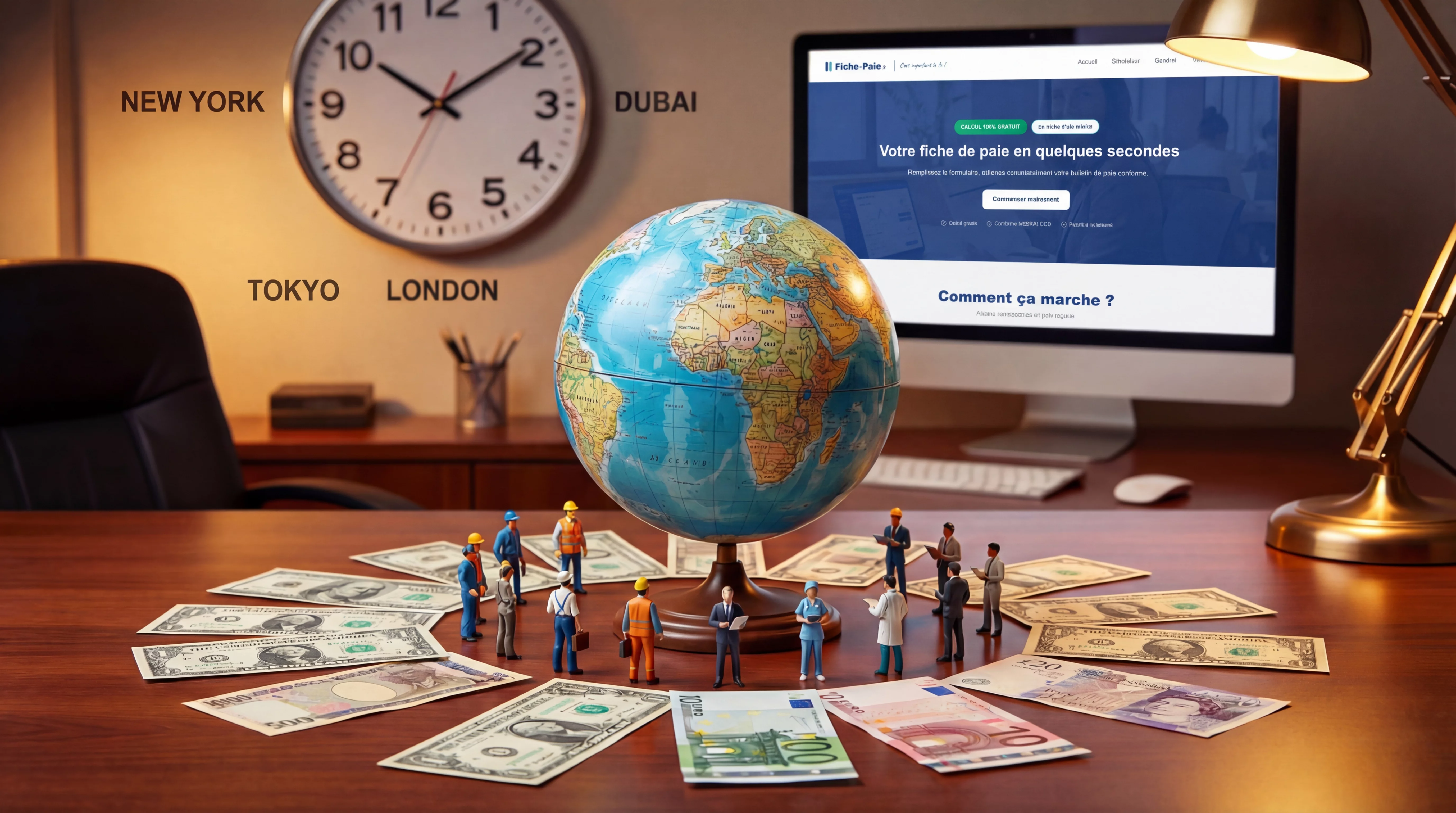 Salaires minimums et temps de travail dans le monde : comparatif 2026